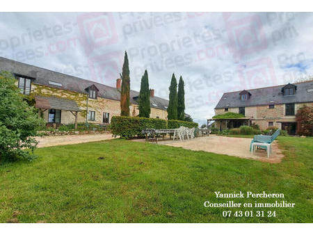 maison de luxe à vendre à noyant-villages : 779 000€