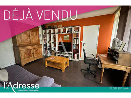 vente appartement 2 pièces viager à laval centre-ville préfecture (53000) : à vendre 2 piè