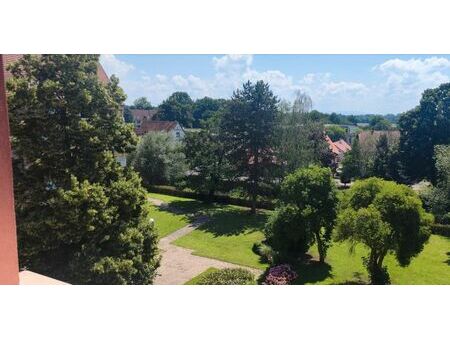 appartement benfeld 3 pièces 58m2 avec ascenseur proche centre ville