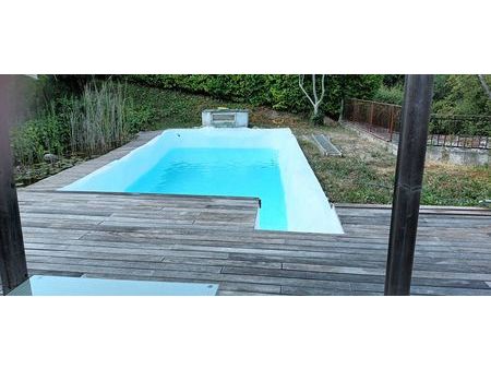 maison avec piscine au calme