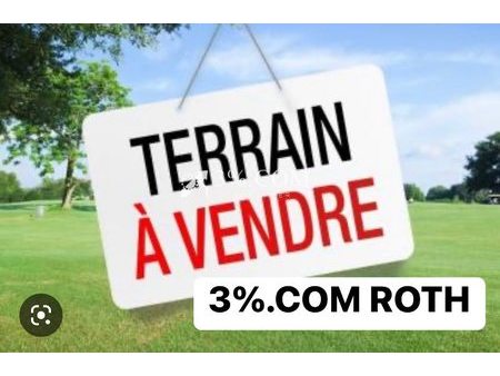 vente terrain 1028 m²