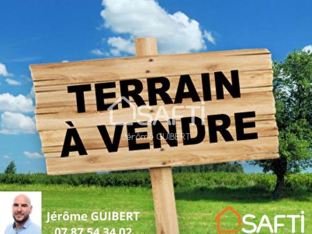 terrain constructible 1322 m2