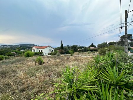 terrain à bâtir à mougins (06250)