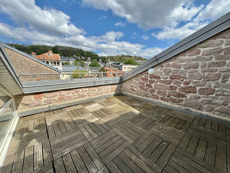 epinal  duplex avec terrasse