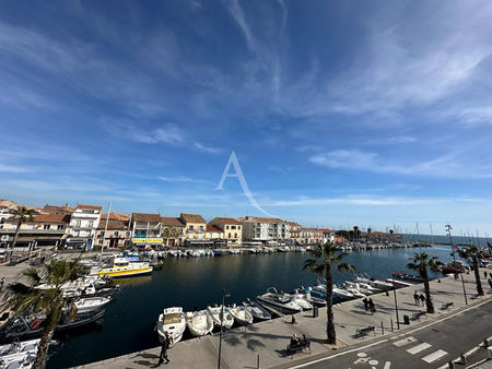 mèze  appartement en duplex de 170m² sur le port