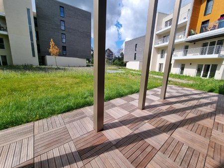 duplex rez de jardin parking