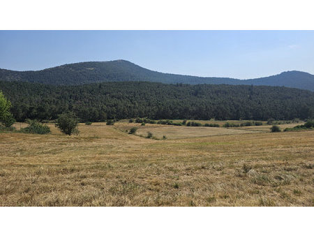 magnifique terrain en prairie avec vue dégagée