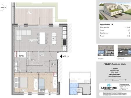 appartement à vendre à genk € 249.660 (ktikr) - | zimmo