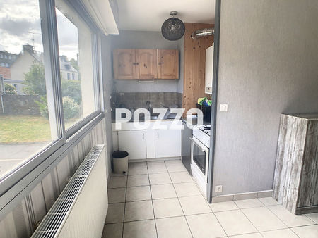 location - appartement 1 pièce(s) - 27 m² - meublé à l'année - granville