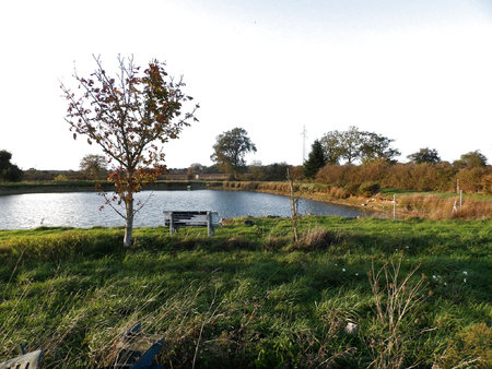 etang et terres agricoles non exploitees