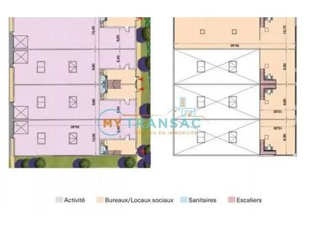 location local industriel 440 m² louvres (95380)