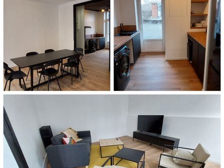 location meublé - appartement de 99m² hyper centre montlucon