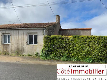 vente maison à bourgneuf-en-retz (44580) : à vendre / 65m² bourgneuf-en-retz