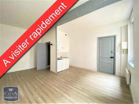 location appartement dieppe (76) 1 pièce 26.09m²  405€