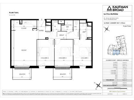 vente programme neuf appartement à villers-bocage (14310) : à vendre appartement / 84m² vi