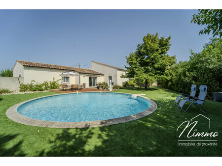 st genies villa recente de plain-pied 147m2 piscine terrain