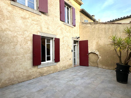 carcassonne - maison de ville t4 de 111 m² avec cour et garage