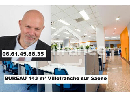 a vendre bureau 143 m² à villefranche sur saone | capifrance