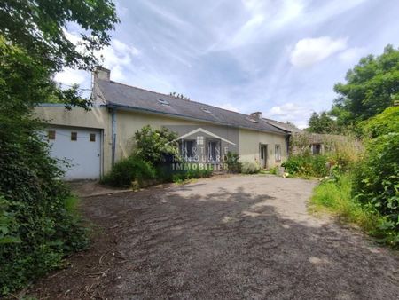 maison en campagne proche gourin  longère 3 chambres -