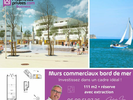 port leucate - murs commerciaux 111 m²