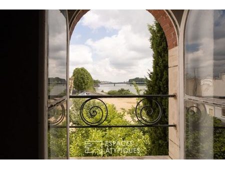 maison de maitre au bord de saône