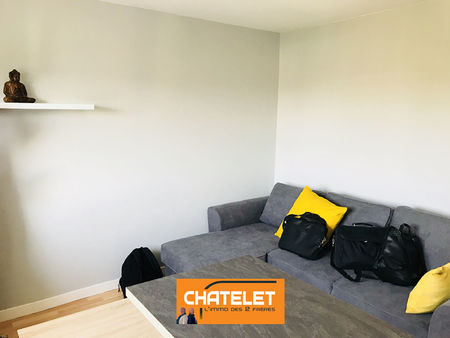 a louer studio équipé avec wifi proche gare bourg-en-bresse 17.30 m2