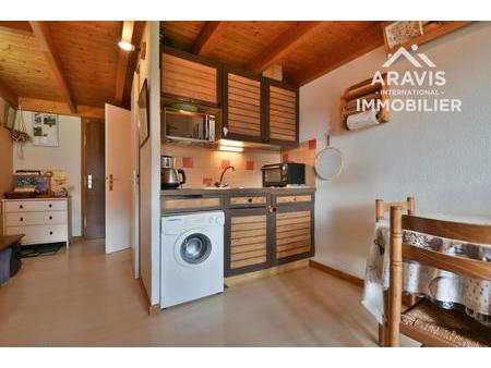 studio + mezzanine au grand-bornand village