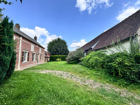 sainte genevieve corps de ferme maison principale séjour double cuisine chambres garage de