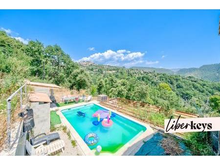 villa 6 pièces de 190m2 avec piscine et magnifique vue | route du soleil | coaraze