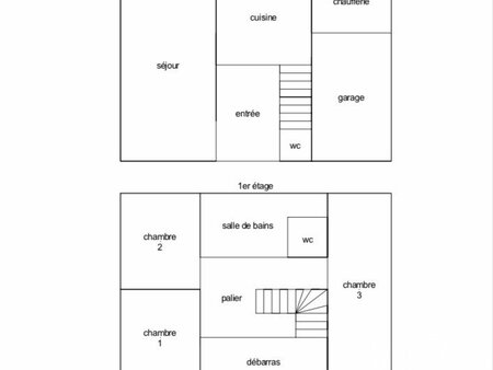 location maison traditionnelle 5 pièces de 102 m² à choisy