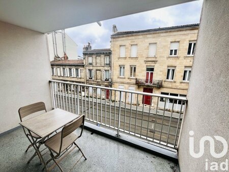 vente appartement 1 pièce de 37 m² à bordeaux (33000)