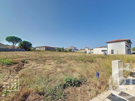 vente terrain à batir 801 m²