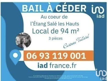 vente droit au bail de 94 m² à l'étang