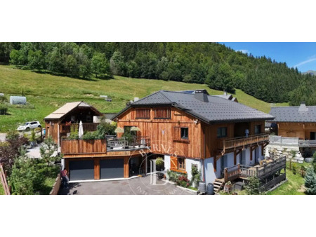 chalet avec vue panoramique la côte-d'arbroz (74)