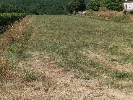 terrain avec permis 1300m2 vinezac