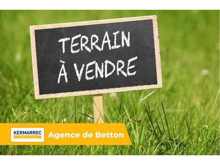 terrain 361 m² betton