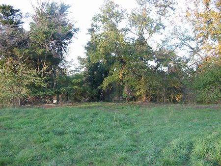 terrain agricole plat et bordé d'un ruisseau