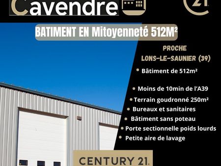 local 512 m² lons le saunier