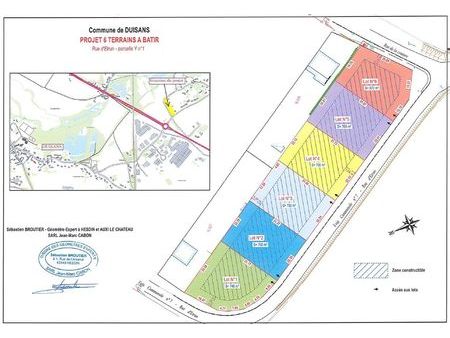 terrains à bâtir - duisans (700m² )