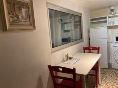 appartement 2p meublé au rdc  595 00 euros