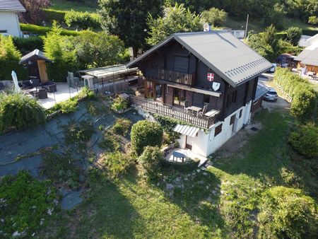 magnifique chalet savoyard – 135 m² - 1781 m² de jardin