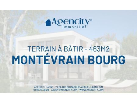 terrain 463 m² montévrain