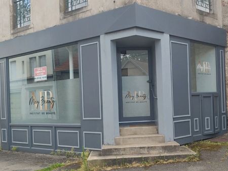 local commercial 100 m2 environ centre ville autun