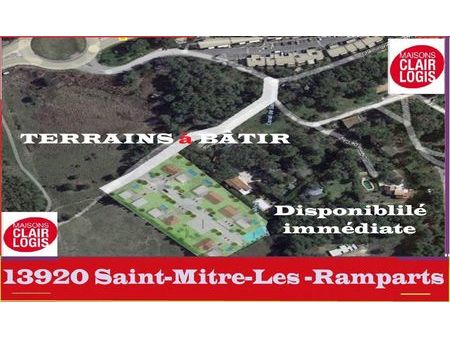 terrain 476 m² saint mitre les remparts