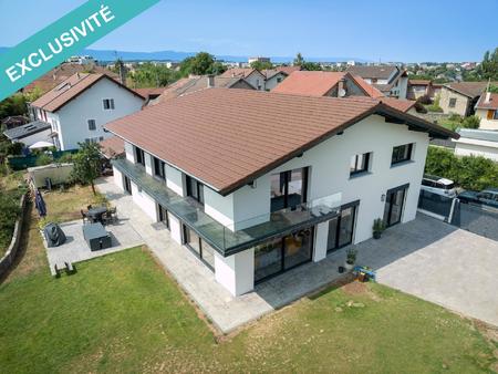 villa contemporaine très proche des douanes de thônex-vallard et fossard  secteur plaine e