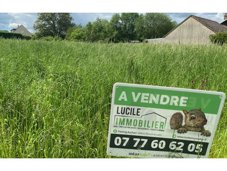 vente terrain 885 m² saint-remy-en-l'eau (60130)