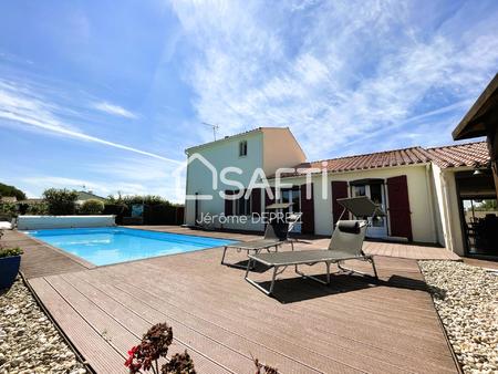 vente maison piscine à saint-michel-en-l'herm (85580) : à vendre piscine / 163m² saint-mic