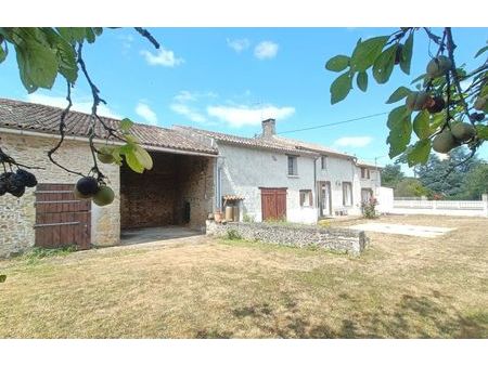 vente maison 3 pièces 73 m² cherves (86170)