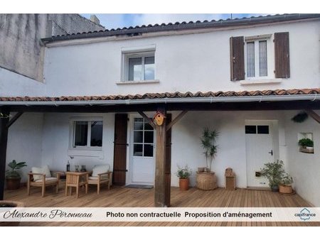 à vendre proche de la rochelle maison 3 chambres 130 m²