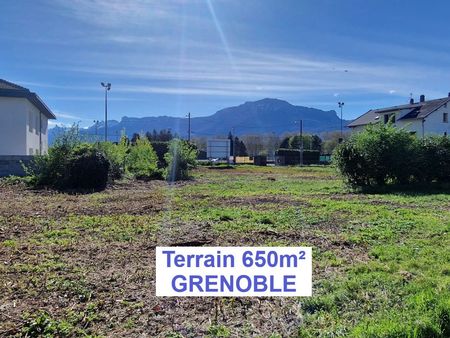 terrain constructible à grenoble